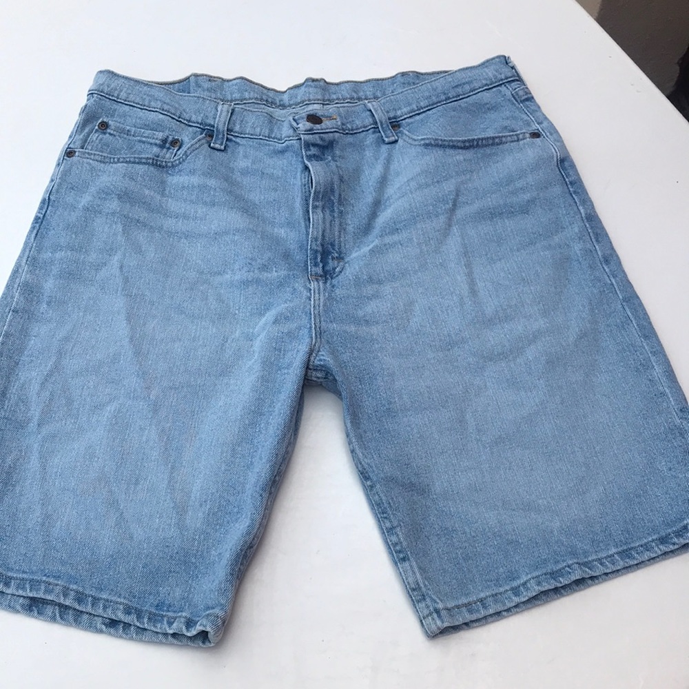 Wrangler Light Blue Denim Jean Shorts